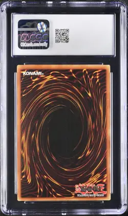 Yugioh CGC 9 FADED WAVY PRINT Mystical Elf LOB-062 1st Edition Super Rare ERROR - Image 2
