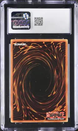 Yugioh CGC 8 FADED ERROR Blue-Eyes White Dragon SDK-001 Ultra Rare Unlimited NM+ - Image 2