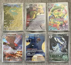 Pokemon- 6 Card Illustration Rare IR Lot NM - Electrike, Gumshoos, Ludicolo… 636996769739 - Image 1
