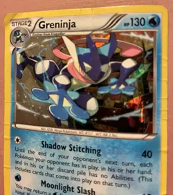 Greninja - (XY BREAKpoint) 040/122 Deck Exclusives Holo Pokemon Trading Card - Image 5