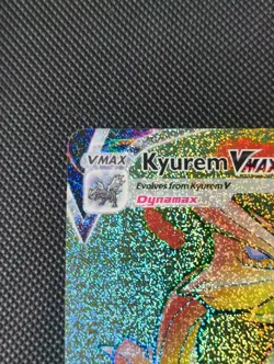 Kyurem VMAX 197/196 Rainbow Secret Rare Lost Original Pokemon Card - Image 2