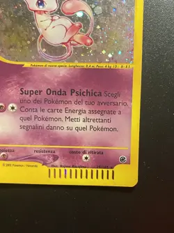 Pokemon Card- Mew-Expedition-Holo-19/165-Rare-ENG-ITALIAN-Good - Image 5