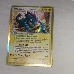 Feraligatr Delta Species 2/101 Holo Rare Pokemon TCG Card 2006 120HP English - Image 2