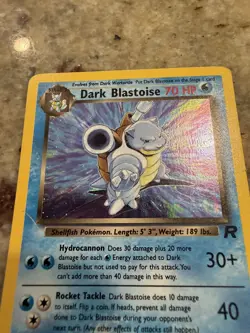 Dark Blastoise 3/82 Team Rocket Holo Pokemon Card - Image 2