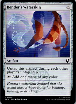 BENDER'S WATERSKIN 255 COMMON AVATAR: THE LAST AIRBENDER MAGIC: THE GATHERING LP - Image 1