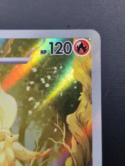 Pokemon Card Japanese Ninetales AR 110/108 SV3 Ruler of the Black Flame NM - Image 3