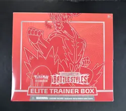 Brand New Pokemon Battle Styles ETB Elite Trainer Box Factory Sealed! Nice! - Image 1