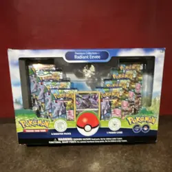 Pokemon TCG Pokemon GO Radiant Eevee Premium Collection Box English 2022 1 Box - Image 1