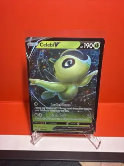 Celebi V 007/198 SWSH Chilling Reign Ultra Rare Pokemon TCG Card NM - Image 1