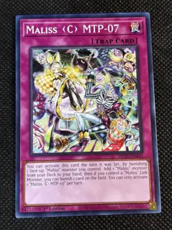 3x YuGiOh! - Maliss C MTP-07 MP25-EN443 Common 1st Edition Near Mint - Image 2