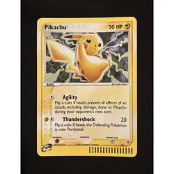 Pokemon Pikachu Holo Promo Nintendo 012 NM 2003 Kouki Saitou - Image 1