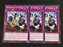 3x YuGiOh! - Silhouhatte Trick MP25-EN399 Common 1st Edition Near Mint - Image 1