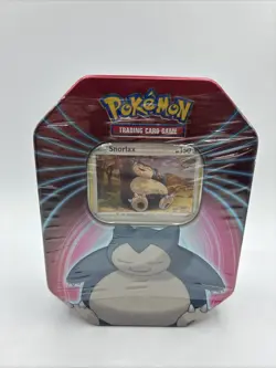 Pokemon Mighty Mysterious Tin Snorlax 2021 Sealed 3 Booster Packs Evolving Skies 820650809859 - Image 2