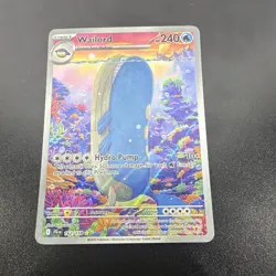 The Pokemon Company Wailord 162/159 Sv09 Journey Together Illustration Rare Holo - Image 1