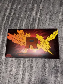 Pokemon EMPTY Team Rocket's moltres UPC Ultra Premium Collection - Image 1