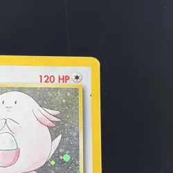 Chansey 3/102 Holo Rare - Pokemon Base Set - Vintage WOTC MP+ - Image 3