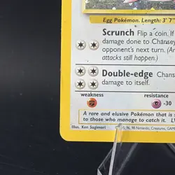Chansey 3/102 Holo Rare - Pokemon Base Set - Vintage WOTC MP+ - Image 5