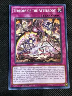 3x YuGiOh! - Terrors of the Afterroot MP25-EN325 Common 1st Edition Near Mint - Image 2