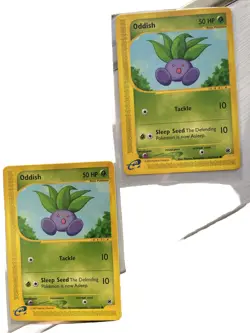 Pokemon TCG Oddish Expedition 122/165 Regular Common - Image 1