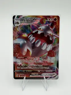 Heatran Vmax 26/189 SWSH10: Astral Radiance Pokemon TCG NM - Image 1