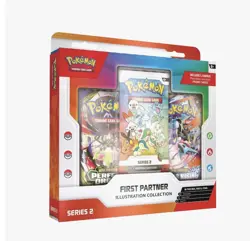 Lot of 6 -Pokemon First Partner - Series 2 Illustration Collection PRESALE - Image 1