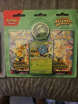 Pokemon TCG Ascended Heroes 2-Pack Blisters Larry and Erika Set Sealed/New - Image 3
