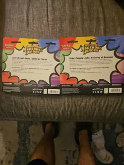Pokemon TCG Ascended Heroes 2-Pack Blisters Larry and Erika Set Sealed/New - Image 4