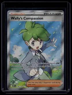 Wally's Compassion #176/132 ME01: Mega Evolution tcg Pokemon - Image 1