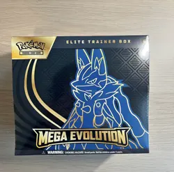 Pokemon Mega Evolution Elite Trainer Box Lucario ETB - Factory Sealed - Image 2
