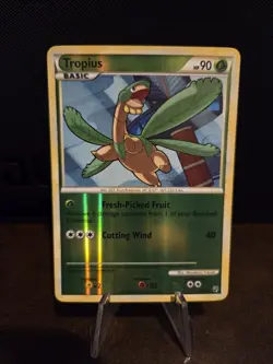 Pokemon TCG Tropius 22/90 Reverse Holo Rare Undaunted HGSS 🌟🌟🌟 - Image 1