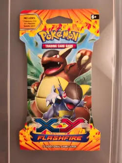 KANGASKHAN Pokemon XY FLASHFIRE SLEEVED PACK - FACTORY SEALED & MINT - Image 1