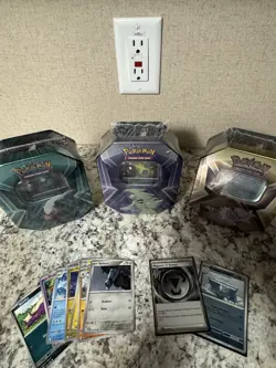 Pokemon TCG Slaking,Tyranitar & Darkrai - Lot Of 3 New Sealed Collector Tins - Image 2