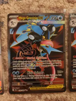 Pokemon TCG Chaos Rising Mega Greninja EX Full Art Mint Condition Pack Fresh - Image 3