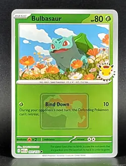Pokemon Bulbasaur 001/132 Mega Evolution 2026 Pokemon Day Promo - Image 1