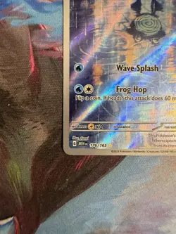 Poliwhirl 176/165 Illustration Rare 151 Pokemon Near Mint - Image 5