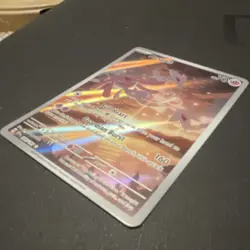 Pokemon TCG Mesprit 204/191 SV08 Surging Sparks IR Holo 70 HP - Image 3