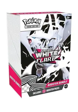 Pokemon TCG: Scarlet & Violet White Flare Factory Sealed Booster Bundle Box - Image 1