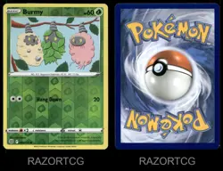 BURMY 009/172 C BRILLIANT STARS POKEMON REVERSE HOLO NM/M - Image 4