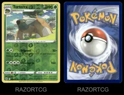 TORTERRA 008/172 HOLO R BRILLIANT STARS POKEMON REVERSE HOLO NM/M - Image 4
