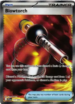 Blowtorch 117/094 Ultra Rare Phantasmal Flames Pokemon Near Mint - Image 1