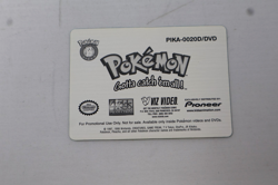 1998 POKEMON ASH KETCHUM PIONEER PROMO BADGE VIZ-VIDEO PIKA-0020D/DVD PROMO - Image 2