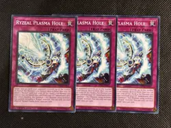 3x YuGiOh! - Ryzeal Plasma Hole MP25-EN441 Common 1st Edition Near Mint - Image 1