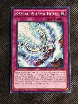 3x YuGiOh! - Ryzeal Plasma Hole MP25-EN441 Common 1st Edition Near Mint - Image 2