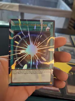 Yu-Gi-Oh! Super Polymerization RA05-EN149 Overframe Ultra Rare Spell YGO TCG - Image 1