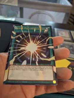 Yu-Gi-Oh! Super Polymerization RA05-EN149 Overframe Ultra Rare Spell YGO TCG - Image 4