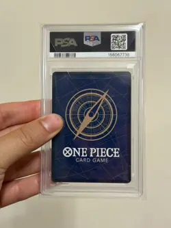 Monkey D. Luffy 2025 One Piece 2nd Anniversary Promo ST13-015 PSA 10 - Image 4