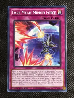 3x YuGiOh! - Dark Magic Mirror Force MP25-EN394 Common 1st Edition Near Mint - Image 2