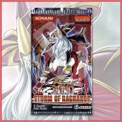 YuGiOh Storm of Ragnarok PACK BOOSTER (9 Cards) FACTORY SEALED?? - Image 1