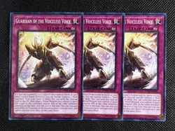 3x YuGiOh! - Guardian of the Voiceless Voice MP25-EN396 Common 1st Edition NM - Image 1