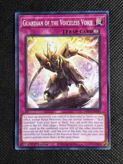 3x YuGiOh! - Guardian of the Voiceless Voice MP25-EN396 Common 1st Edition NM - Image 2